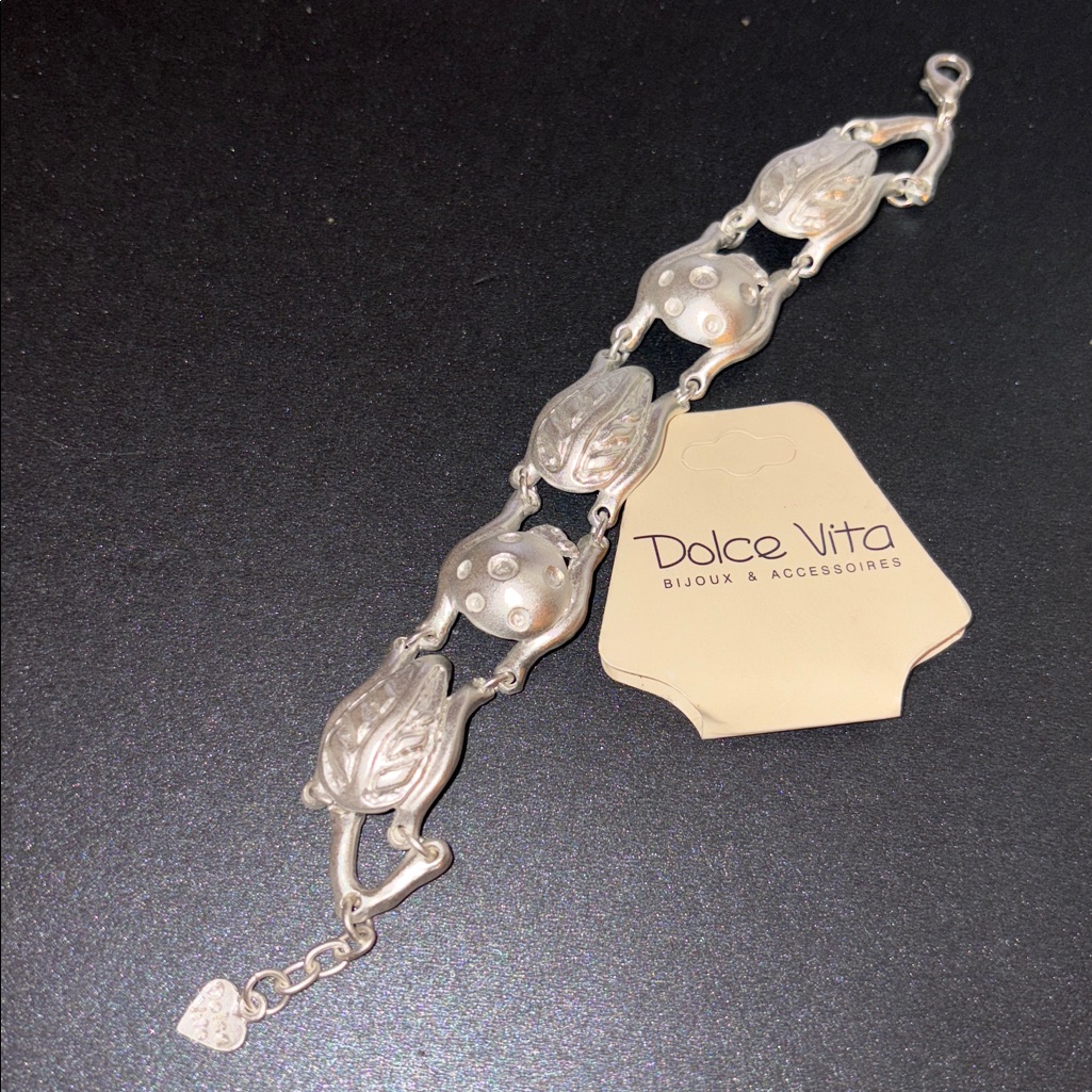 Dolce Vita Chic Silver Bracelet Rare!